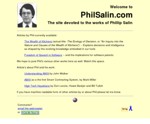 philsalin.com: Welcome to PhilSalin.com
