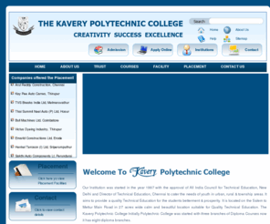 kaverypolytechnic.com: Welcome to The Kavery Polytechnic College
Home