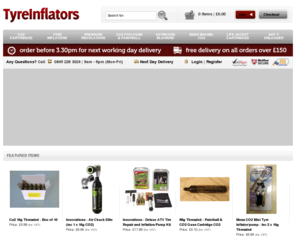 tyreinflators.co.uk: Tyre Inflators - The webs CO2 Cartridge Shop
Tyre Inflators