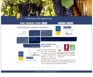 coteauxdengravies.com: Renaissance du vignoble Ariègeois
