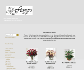 poulsbo-florist.com: Flowers To Go - Send Flowers - Flower Delivery
Flowers To Go - Send flowers with Flowers To Go for all your floral and plant needs.