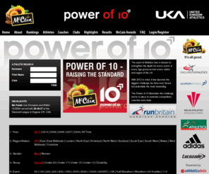 thepowerof10.info: Power of 10
Definitive Athletics Rankings & Results for the UK