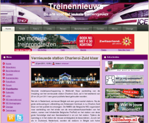 treinennieuws.nl: Treinennieuws | De site voor al uw treinennieuws
Treinennieuws.nl is de site op het gebied van Treinen.