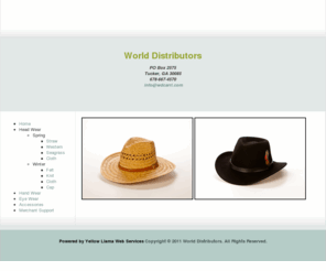 wdcarri.com: World Distributors
Hats