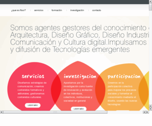 flooi.org: FLOOI: Laboratorio de diseÃ±o para la sociedad del conocimiento
Laboratorio de diseÃ±o para la sociedad del conocimiento.