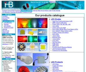hebeiltd.com: Electronic Components China
Online catalogue of our products i.e. LED diodes,cables, Connectors and another active and passive components