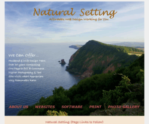 naturalsetting.co.uk: Natural Setting
Affordable Web Design