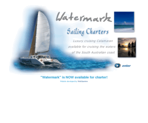 watermarksailing.com: Watermark -  Luxury cruising catamaran Port Lincoln South Australia
Southern Horizons Watermark -  Luxury cruising catamaran 
located in Port Lincoln, South Australia