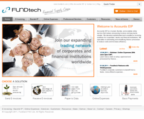 accountis.com: E Invoicing Solutions for Invoice Processing & Bacstel IP Software for Bacs Payments :: Accountis.com
E invoicing makes invoice processing and invoice management simpler with Accountis EIPP online electronic invoice software and Bacstel IP Software for easy Bacs payments.