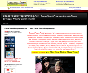 cocoatouchprogramming.net: CocoaTouchProgramming.net - Learn cocoa touch programming, iphone games, app store, how to make iphone games, objective c development, learn objective c programming, objective c programming, objective c coding, object c programming, make app, objective c c
CocoaTouchProgramming.net - Learn cocoa touch programming, iphone games, app store, how to make iphone games, objective c development, learn objective c programming, objective c programming, objective c coding, object c programming, make app, objective c cocoa touch, mobile app dev, make an app, cocoa touch, learn c in, c programming tutorial, download x code, itouch app development, objective c learn, objective c tutorial, cocoa tutorial, c to objective c, x code tutorial, x code tools, xcode tools, iphone developer program, iphone app development tutorial, iphone developer forum, iphone sdk development, iphone developer training, iphone development online course, how to develop iphone apps, how to develop ipad apps and more!