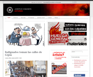 jcasturies.org: Juventud Comunista - Asturies
Bienvenid@s a la web de las Juventudes Comunistas en Asturias