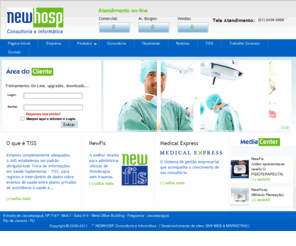 newhosp.com: NEWHOSP Consultoria e Informática
Sistema de administração  