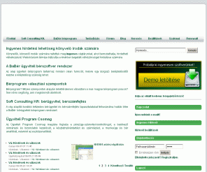 softc.hu: Bérprogram, bér szoftver | bérszámfejtés | bér ügyviteli program szoftver | munkaügy  | Főoldal
BaBér bérprogram, ügyviteli program és bér szoftver rendszer, bérszámfejtés, munkaügy, bérügyvitel, könyvelés esetére. INGYENES DEMO!