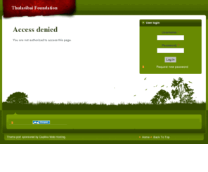 thulasibaifoundation.com: Access denied | Thulasibai Foundation
