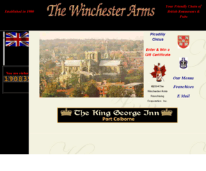 winchesterarms.net: The Winchester Arms Group, Inns, British Pubs &
