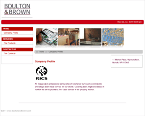 boultonandbrown.com: www.boultonandbrown.com
Boulton and Brown Chartered Surveyors and Valuers