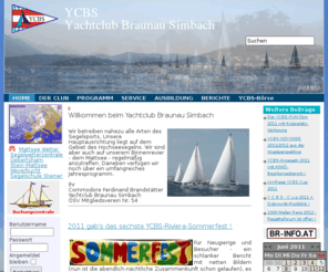 ycbs.at: Willkommen menü auf der Homepage des YCBS
Joomla! - dynamische Portal-Engine und Content-Management-System