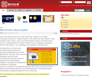 bigs.biz: BIGS - IT Lernhilfeseite für Physik und Technik
BIGS - Lernhilfe für Physik und Technik