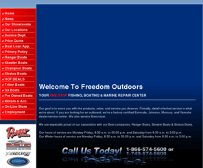 freedomoutdoors.com: Freedom Outdoors
Joomla! - the dynamic portal engine and content management system