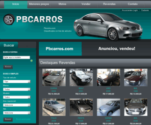 pbcarros.com: PBcarros.com - Classificados de carros da Paraíba
Classificados de veículos. Encontre aqui o carro que você procura. Diversas lojas de compra e venda de automóveis. Anuncie grátis o seu particular.