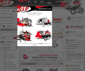 sipscootershop.com: SIP Scootershop: performance & style für Motorroller, Maxiscooter, Scooter
        und klassische Vespas - Zubehör, Tuning und Ersatzteile
SIP Scootershop is the leading mailorder and online shop for scooter parts. Accessoire, spare parts and tuning for classic Vespa and modern automatic scooters.