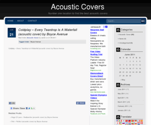 acoustic-covers.com: Acoustic Covers
Number one location to find the best acoustic covers