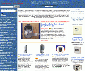 nokey.com: The Keyless Lock Store LLC  (The Access Control Experts!)
