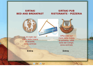 sirtakibedandbreakfast.it: Bed and breakfast porto cesareo - Sirtaki
Bed and breakfast, ristorante e pizzeria a Porto Cesareo, vicinissimo al mare e al centro del paese