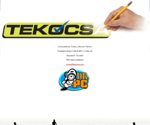 tekocsa.com: TEKOCSA: Computadoras, Partes y Servicio Técnico - En construcción
