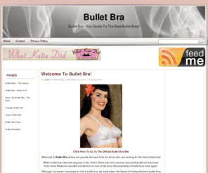 bulletbra.org: Bullet Bra
Bullet bra - Bullet Bras, Open tip bullet bra, vintage bullet bra, sheer bullet bra, and much more!
