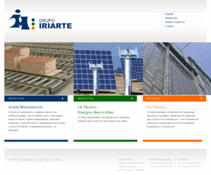 iriartemanutencion.com: Grupo Iriarte - Página inicial
