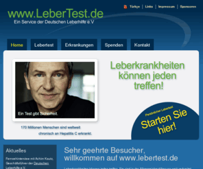 livercheck.com: Lebertest Home - LeberTest.de - Ein Service der Deutschen Leberhilfe e.V.
