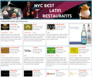 nyctoplatinrestaurants.com: NYC Best Latin Restaurants,Latin Restaurants in Manhattan,Latin Restaurants in New York,Best Latin Restaurants,Latin Restaurants in New York City,NYC Best Latin Restaurants,Best Latin Food NYC
NYC Best Latin Restaurants,Latin Restaurants in NYC,Latin Restaurants in New York City