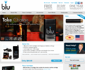 orderbluecigs.com: Electronic Cigarette by blu E Cigarette -  Home
blu electronic cigarette looks and taste like a real cigarette. Make the switch to blu the smokeless e cigarette today. You can be smoke free with blu the most popular ecigarette.