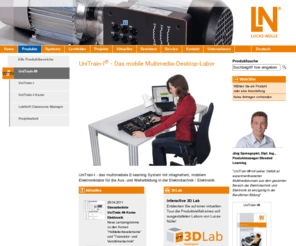 unitrain-i.de: Lucas-Nülle Lehrsysteme; UniTrain-I® -  Multimedia Desktop Lab
