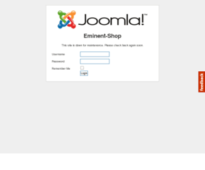 eminent-shop.com: Enterprise
Joomla! - the dynamic portal engine and content management system