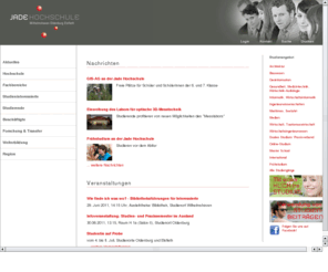 jade-hs.de: Jade Hochschule
Alternative Beschreibung