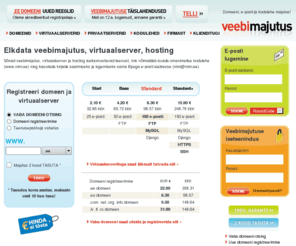 oma-nimi.com: Virtuaalserver, domeen, hosting | Elkdata veebimajutus
Kvaliteetne virtuaalserver kogemustega partnerilt. Mugav domeenide registreerimine.