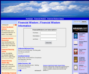 asiaoptionacademy.com: Financial Wisdom | Financial Wisdom Information
The Best Resources on Financial Wisdom