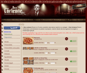 don-corleone.hu: Don Corleone Étterem és Pizzéria | Don-Corleone Budapest
Don Corleone Étterem és Pizzéria. Több éve áll, hűséges és éhes vendégei rendelkezésére. Nyitva tartás mindennap. Don Corleone Budapest. Látogasson el hozzán! Don Corleone.