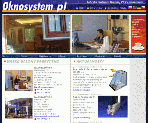 oknosystem.pl: Okna PCV i drzwi PCV - Oknosystem Kraków - Fabryka Stolarki Okiennej
Okna z Krakowa - okna pcv, okna plastikowe, okna aluminiowe. Oknosystem Kraków produkuje okna, drzwi, drzwi pcv, parapety.