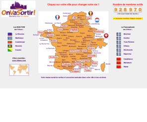 onvasortir.net: On Va Sortir! Le site gratuit des sorties entre amis et des rencontres amicales dans votre ville
On Va Sortir! Le site des sorties amicales et rencontres entre amis dans votre ville