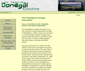 philadonegal.com: The Philadelphia Donegal Association
The Donegal Association of Philadelphia