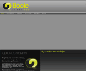 boolewebs.com.ar: Diseño Web - Diseño Gráfico - Aplicaciones Web - Multimedia - Hosting :: BOOLE - Inicio
Diseño Web - Diseño Gráfico - Desarrollo de Software - Multimedia - Hosting. Sitios Dinámicos en PHP. Sitios Autoadministrables