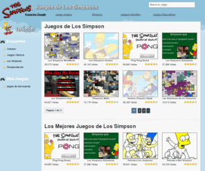 juegosdelossimpson.org: Juegos de los Simpson
Diviertete jugando juegos de los Simpson, encuentra los mejores juegos de los Simpson para jugar con Bart, Homero, Lisa, Maggie y Marge