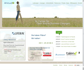 ancud.biz: 00 HOME  -   Ancud IT-Beratung GmbH
Die Ancud IT-Beratung GmbH aus Nürnberg entwickelt Lösungen für Unternehmensportale, Business Process Management, Business Intelligence, Collaboration und E-Commerce auf der Basis von Enterprise Open Source und kommerzieller Software.