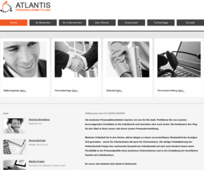 atlantisgruppe.de: Personaldienstleistung, Personalvermittlung und Zeitarbeit von ATLANTIS GmbH
Atlantis Gruppe GmbH: Zeitarbeit, Personalvermittlung und Personaldienstleistungen.