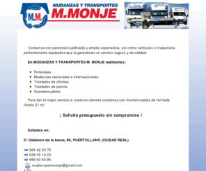 mudanzasmmonje.com: Mudanzas y Transportes M. Monje
Mudanzas y Transportes