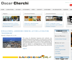 oscarcherchi.it: Oscar Cherchi Assessore all'Industria della Regione Sardegna
Oscar Cherchi - Consigliere Regionale della Sardegna - Assesore all'Industria della Regione Sardegna