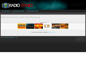 radio-stanice.org: Radio Stanice
Domaće Radio stanice uživo, slušaj internet radio stanice online besplatno.